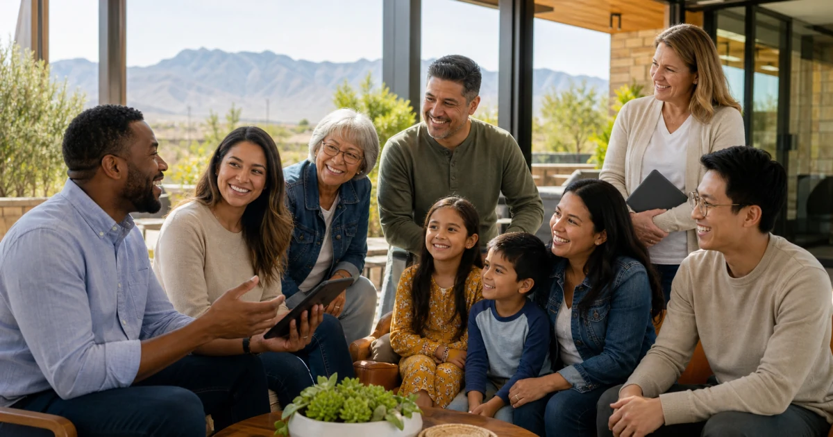 Preview scene of High Desert residents connecting with local resources