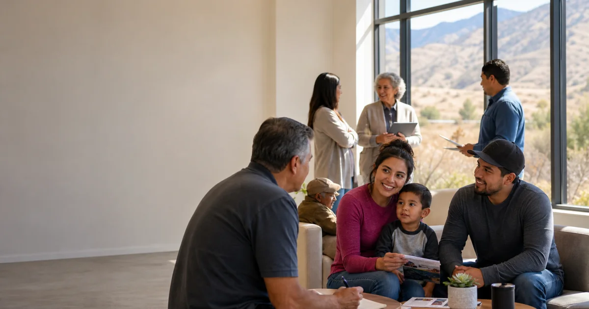 Preview scene of High Desert residents connecting with local resources